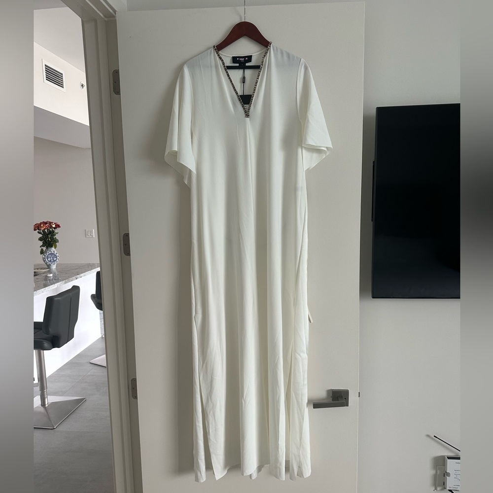 Pauleka white dress